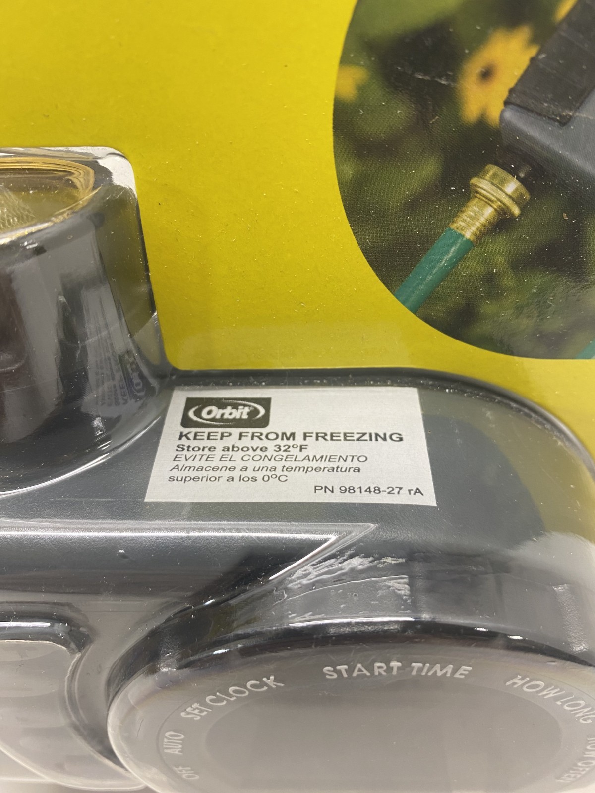 ORBIT #24713 PROGRAMMABLE WATERING TIMER. 2 HOSE CONTROL. NEW IN PACKAGE.