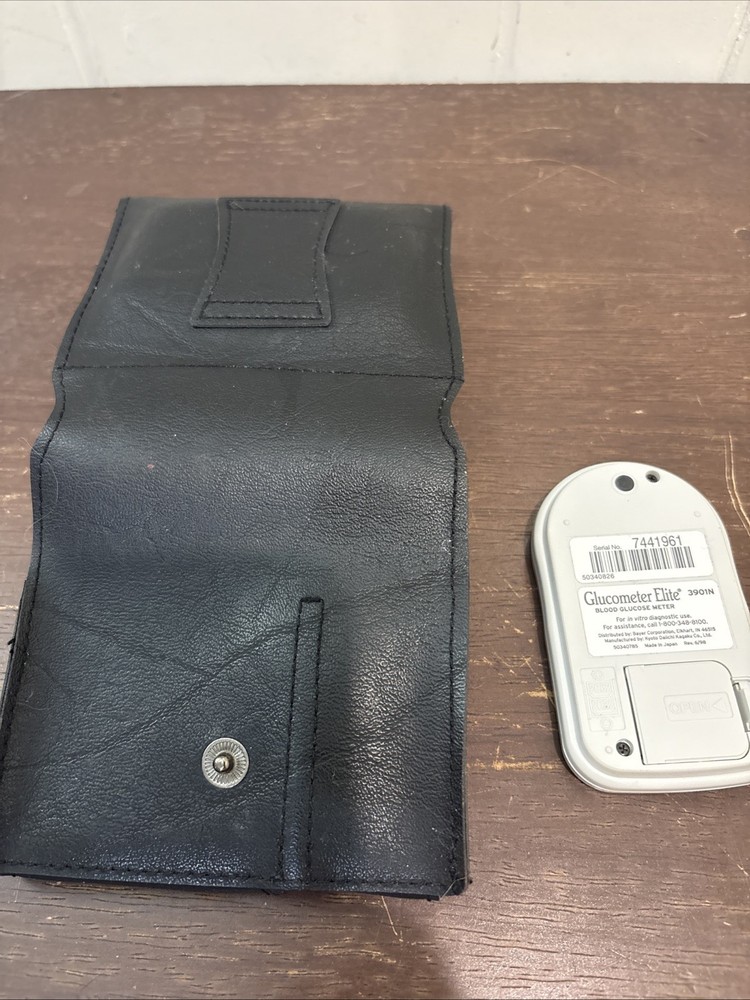 Glucometer Bayer Elite With Carrying Case