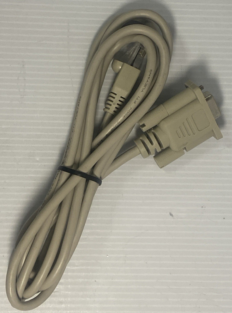 NEW Serial DB9 F To RJ12 Interface Cable