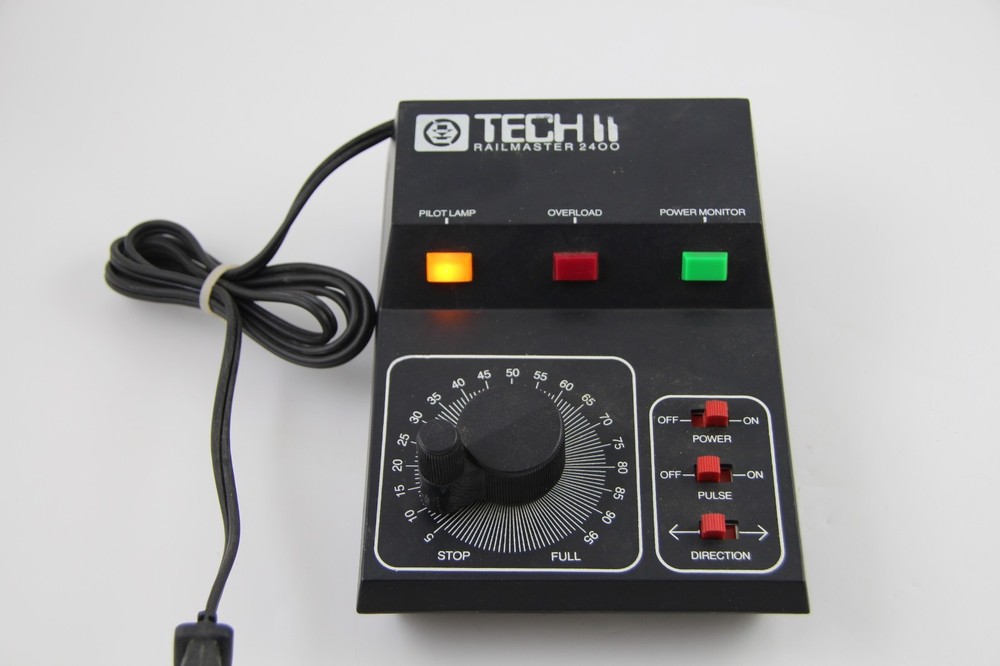 MRC Tech II Railmaster 2400 Model Train Controller Power Pack HO/N Scale