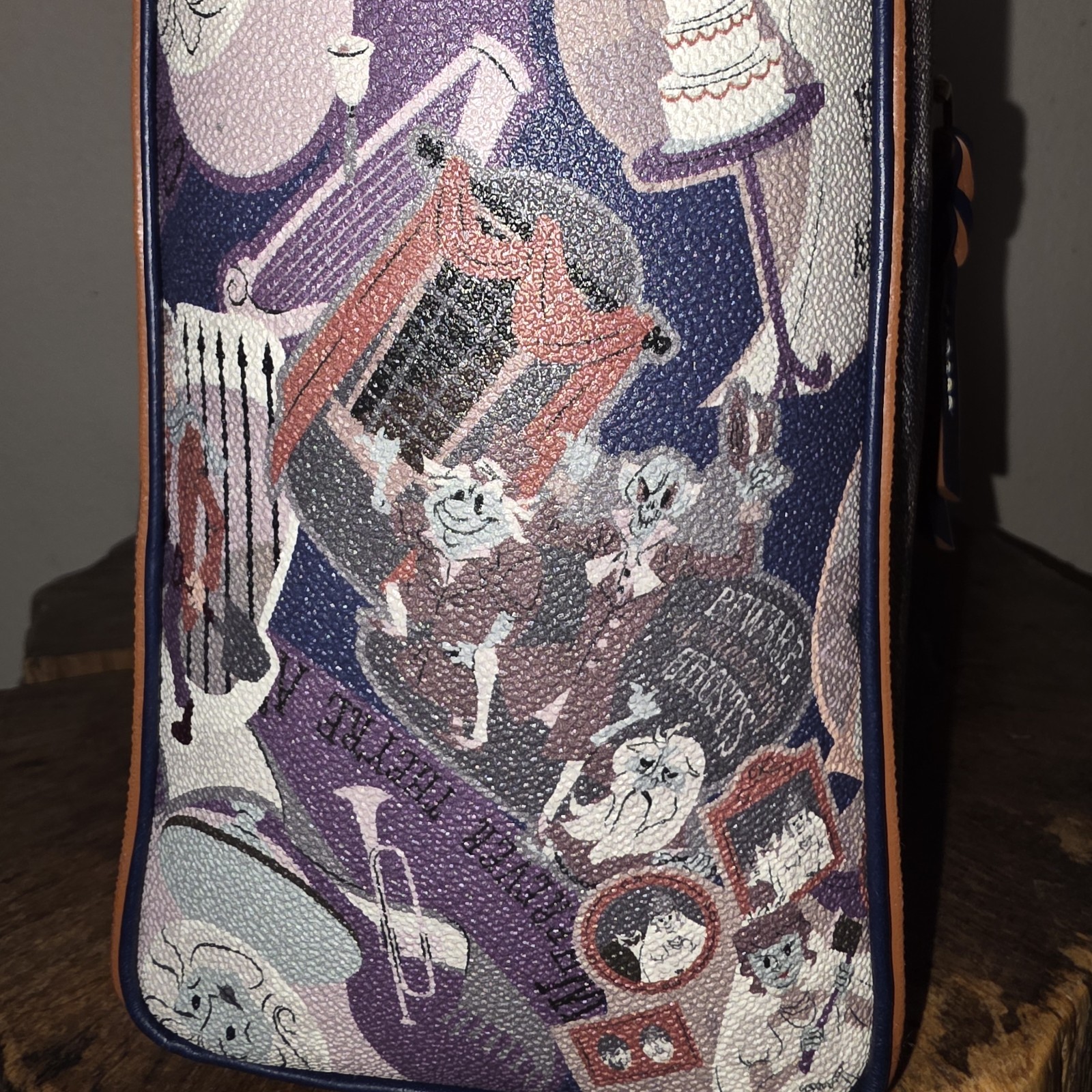 Disney Dooney & Bourke Haunted Mansion Tote Bag D23 Expo Ghost Bride Rare NWT