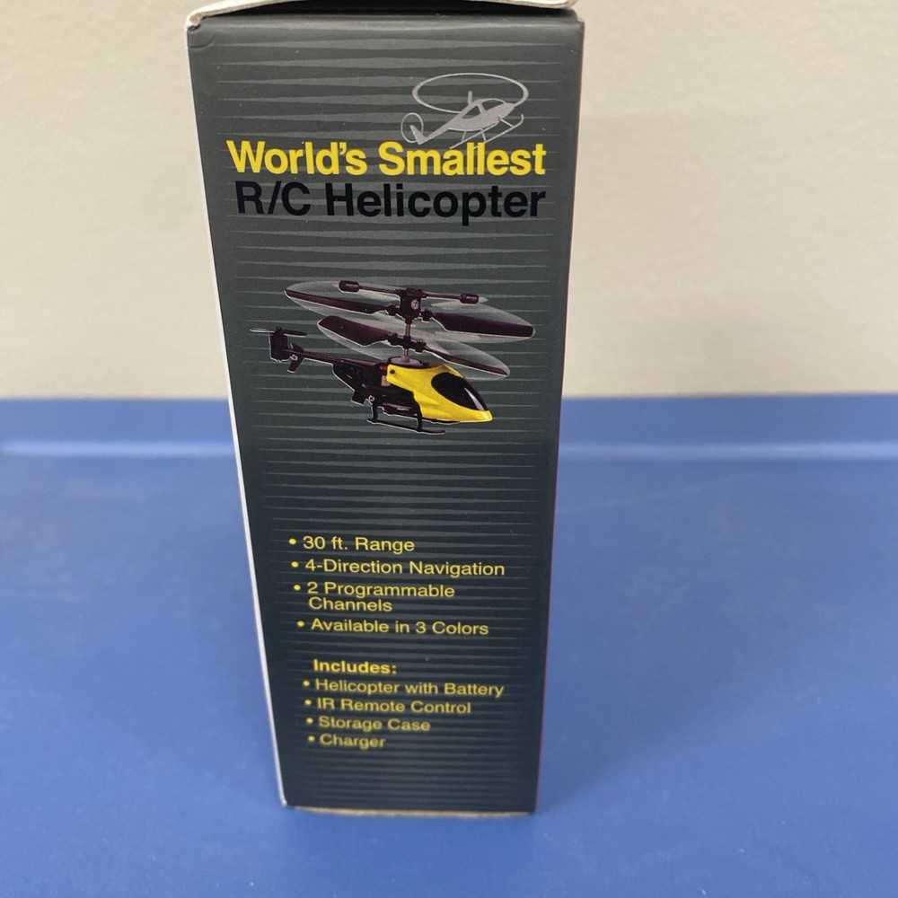 World’s Smallest R/C Helicopter