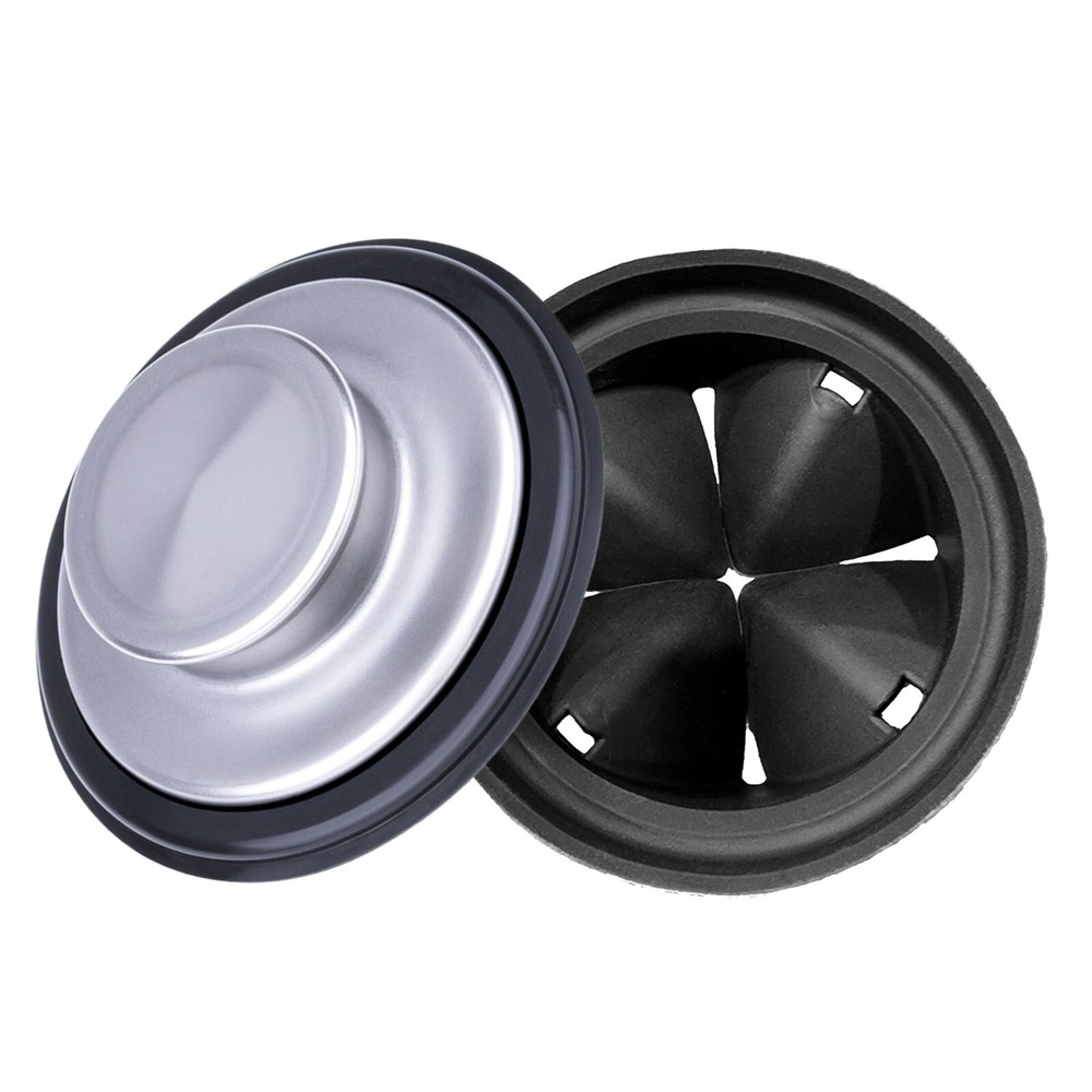 Kitchen Garbage Disposal Stainless Steel Stopper & Removable Splash Guard Pack