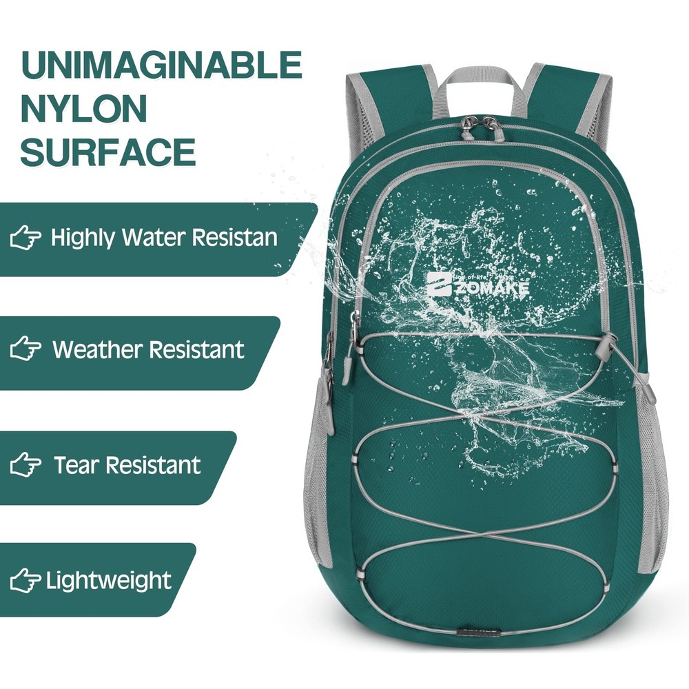 ZOMAKE Lightweight Packable Backpack 28L, Foldable Backpacks Water ... Fast Ship