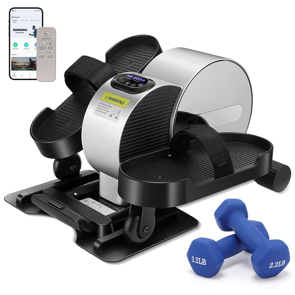 Under Desk Elliptical Machine,Electric Leg Exerciser While Sitting for Seniors\*