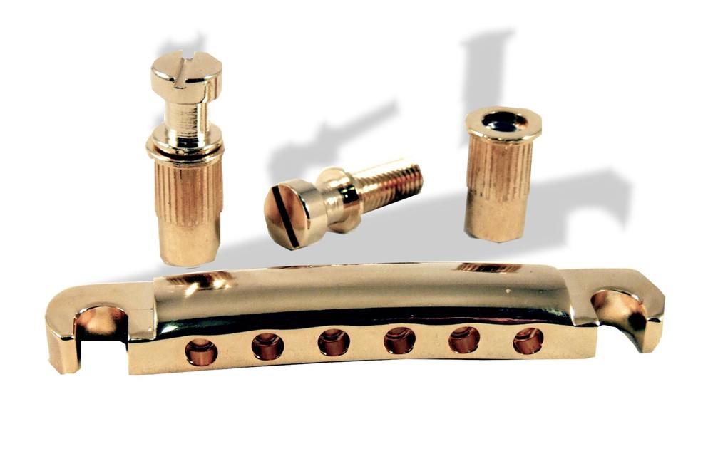Tailstop with Posts 52.5mm Spread Gold 080660GD