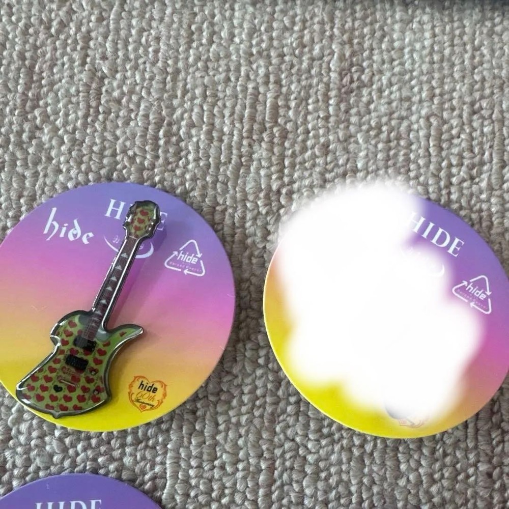 hide 60th Pins Capsule vol.2 Guitar 6 types