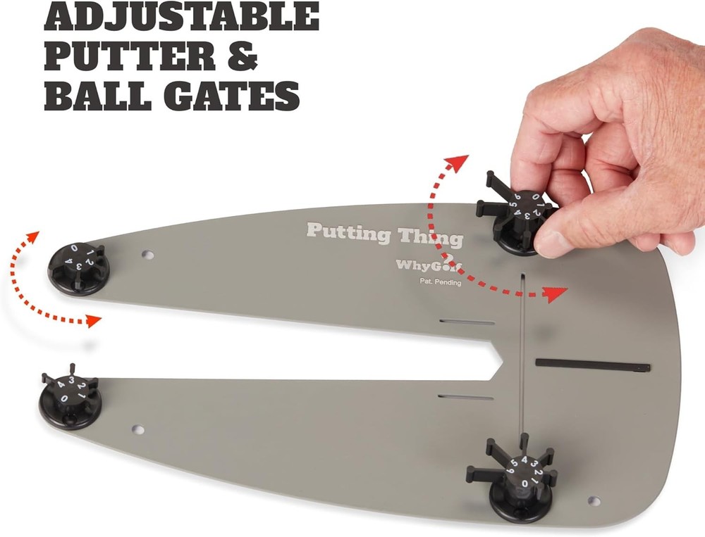 Golf Putting Training Aid Adjustable Putting Gates Stroke Accuracy Tool