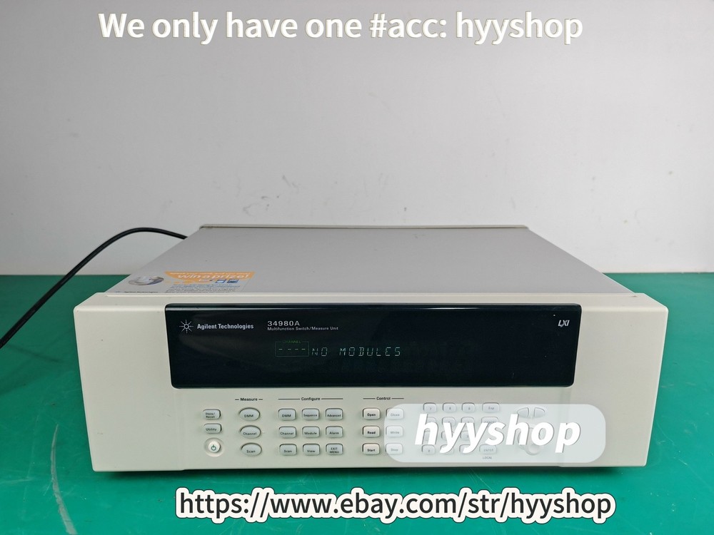 1PCS Agilent 34980A Data Collector /hyy