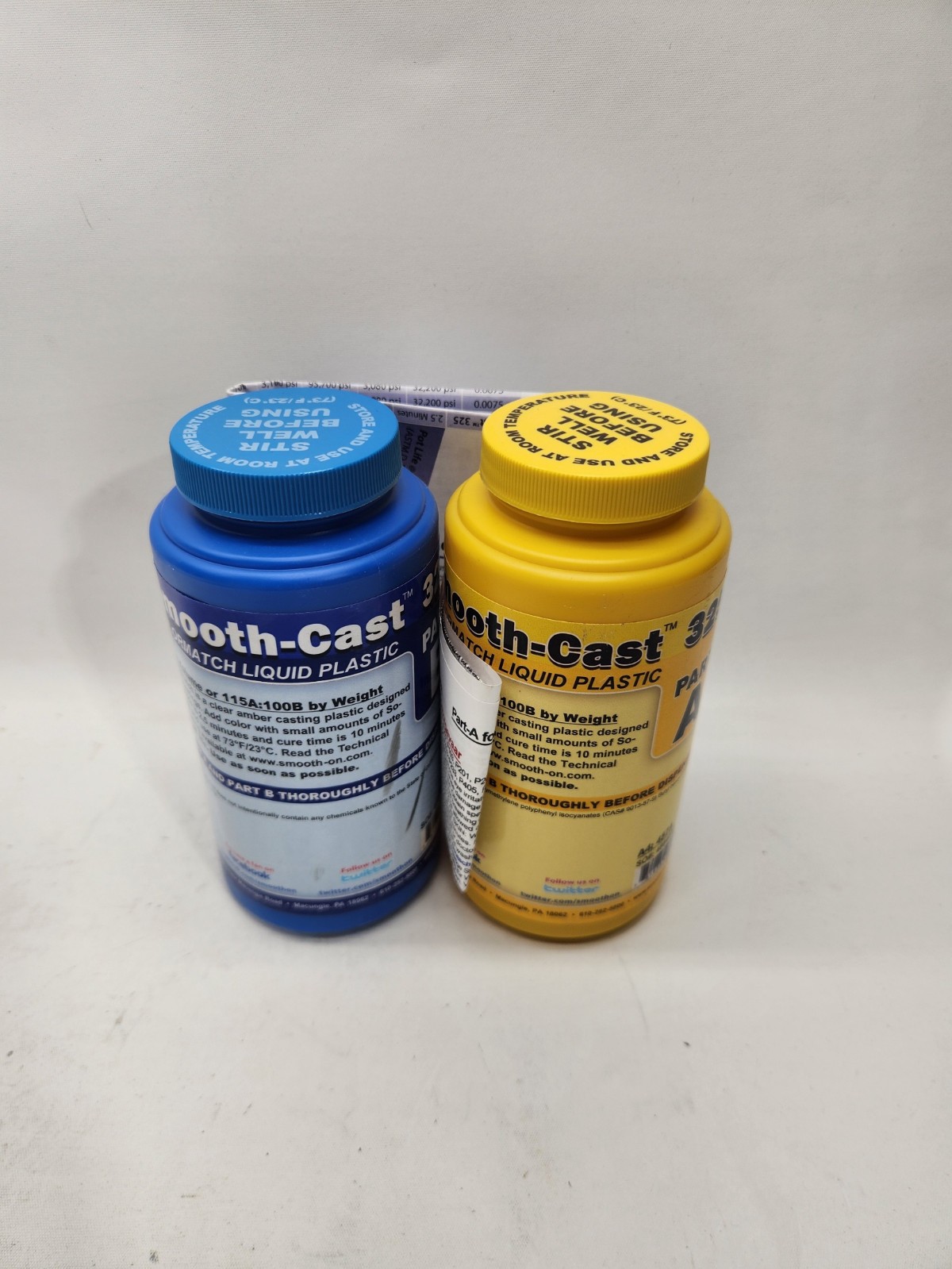 Smooth-On - Smooth-Cast™ 325 Colormatch™ Series: Low Viscosity Liquid Plastic