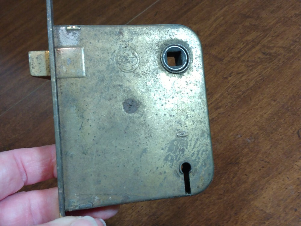 Antique Yale & Towne Mortise Interior Locks w/ Knobs NO KEYS