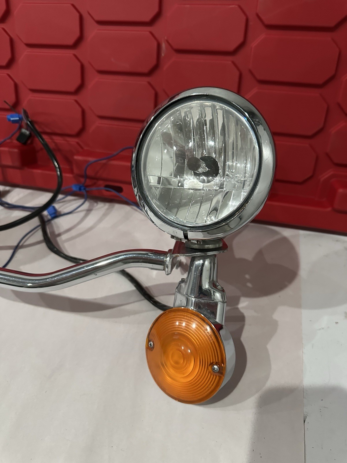 08-13 Harley Davidson Touring Road King & Electra Glide Fog Auxiliary Light Bar