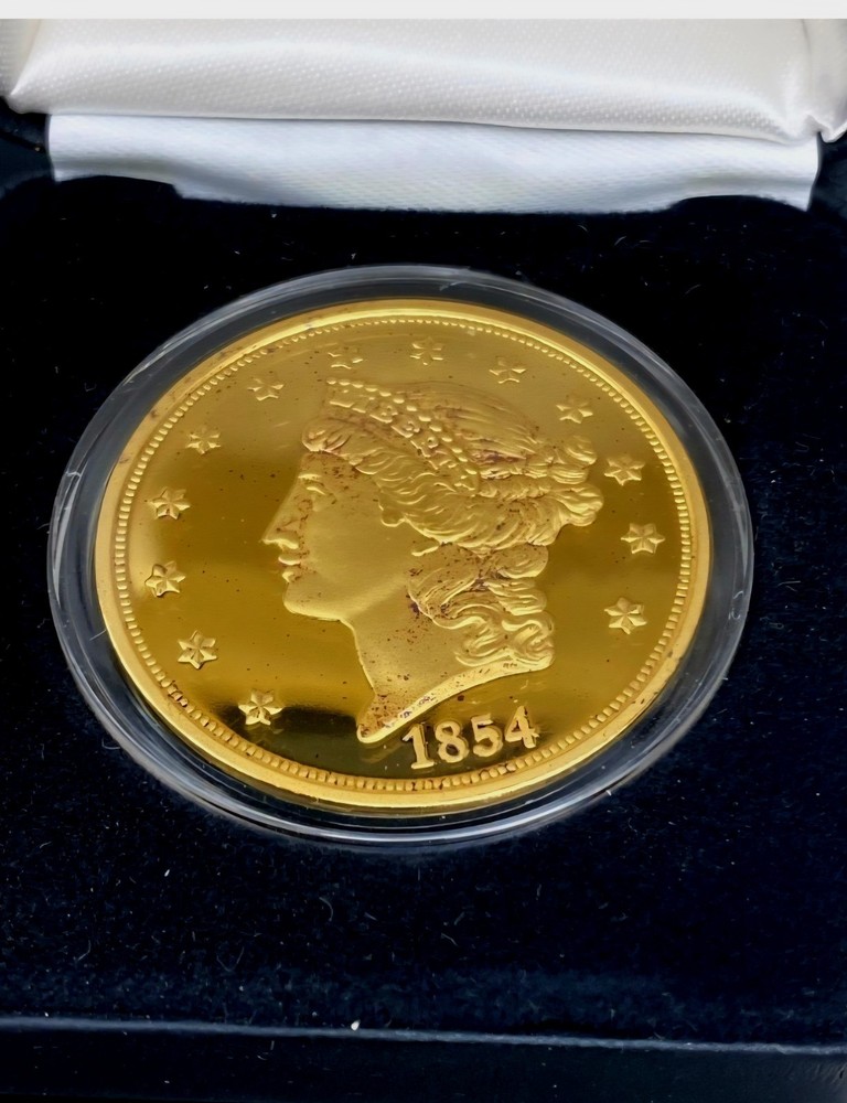 1854 Double Eagle Tribute Proof.