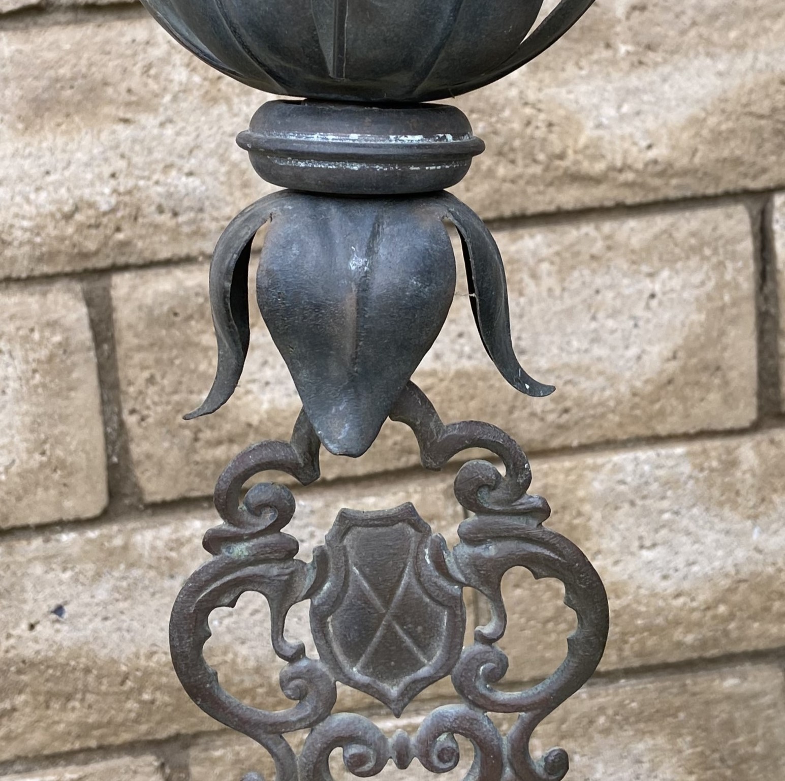 Antique Gothic Light Fixture Lamp Part Gas ? Electric ? Indoor Outdoor Lighting