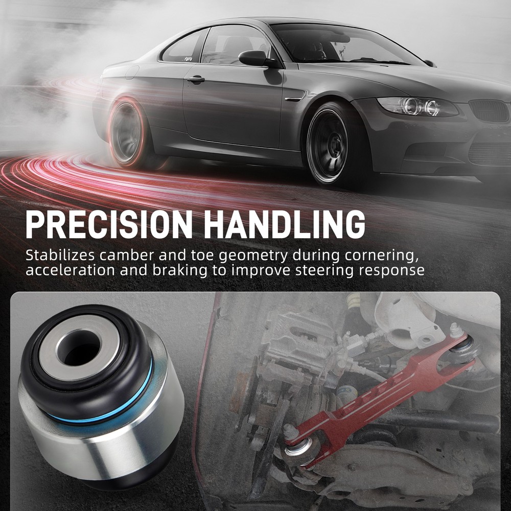 Rear Lower Control Arm Trailing Arm Monoball Bushing For BMW E90/E91/E92/E93 E84