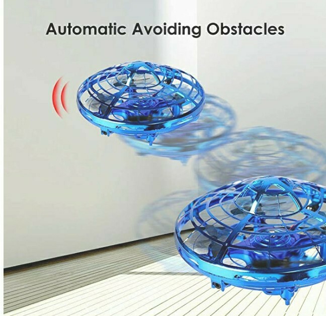 Hover Star Motion Controlled UFO Blue,, ()