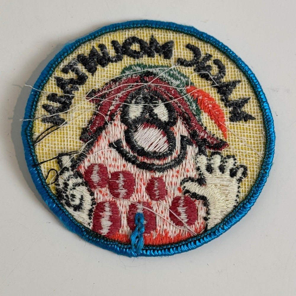 Vintage Magic Mountain Six Flags California Troll Patch 80s