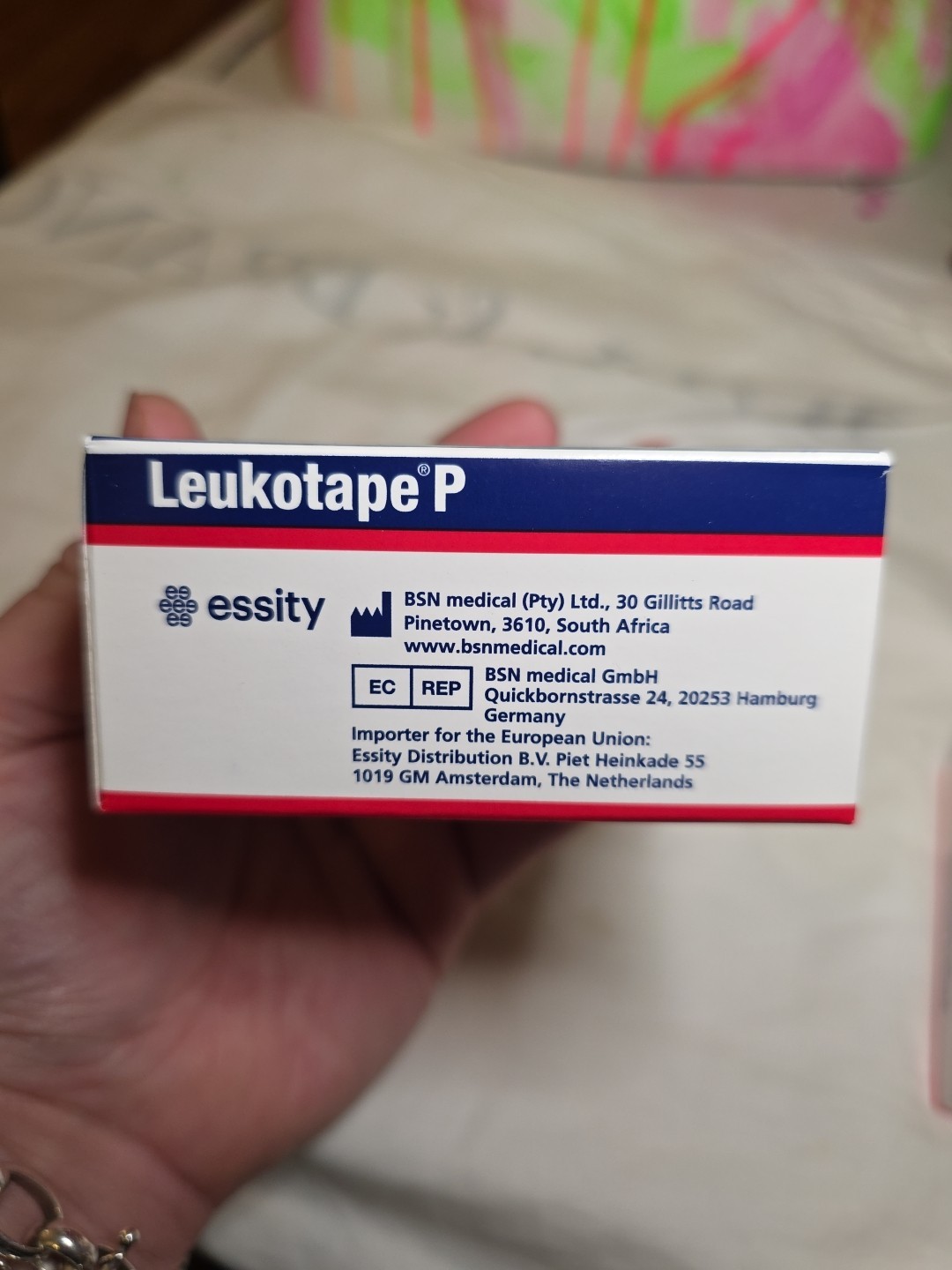 BSN 76168 Leukotape P Sports Tape 1.5" x 15 Yds - New Box