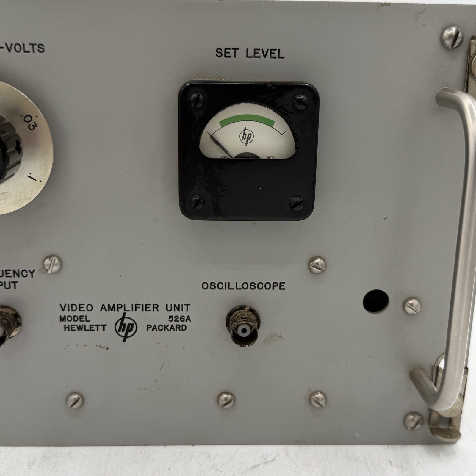 Hewlett Packard HP 526A Video Amplifier Unit Vintage Lab Equipment
