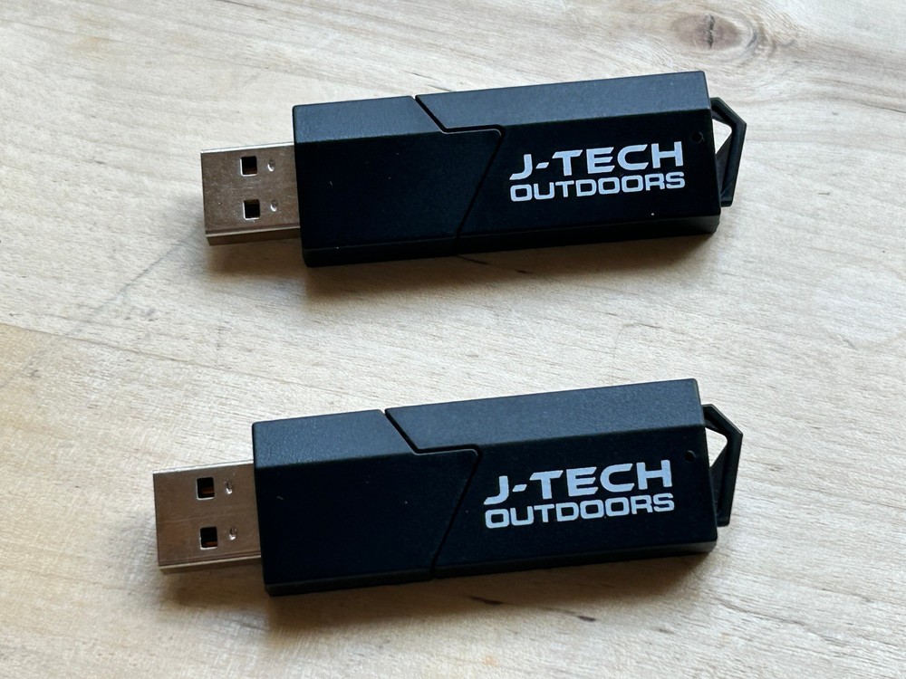 J-TECH OUTDOORS SD/Micro SD Card Reader - USB Type-A - Qty 2
