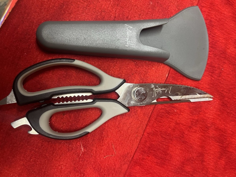 PROFESSIONAL MESSERSTAHL KITCHEN SCISSORS SHEARS w/ PLASTIC SHEATH (K11)