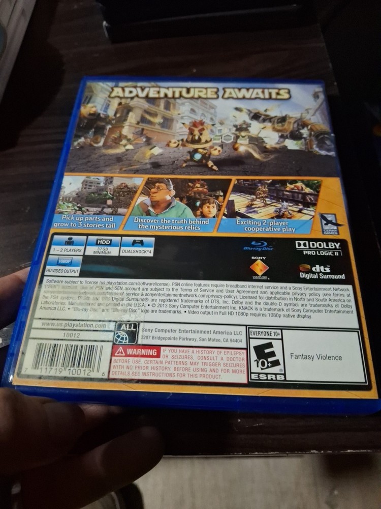 Knack (Sony PlayStation 4, 2013)