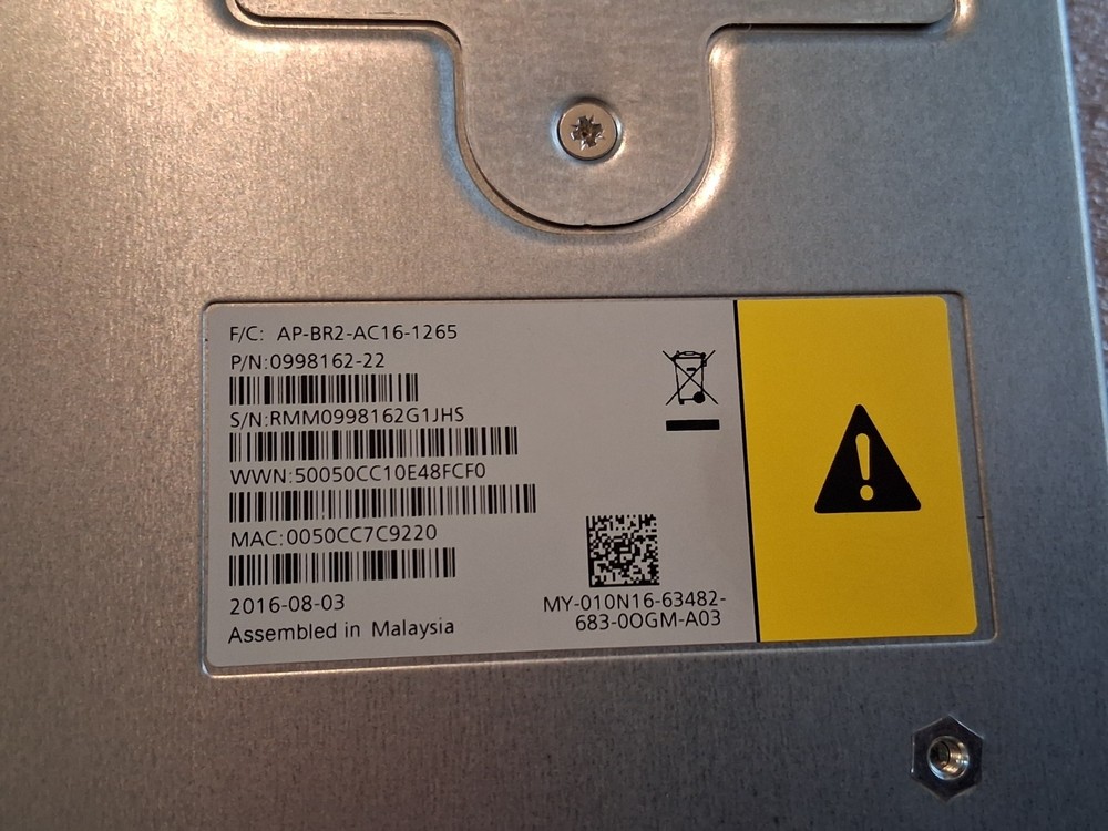 DELL 10G-iSCSI-2 Storage Controller / E15M E15M001 / 0998162-22