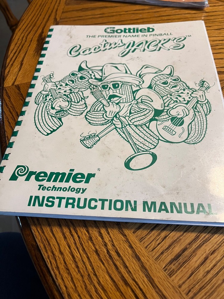 Cactus Jack’s Pinball Manual