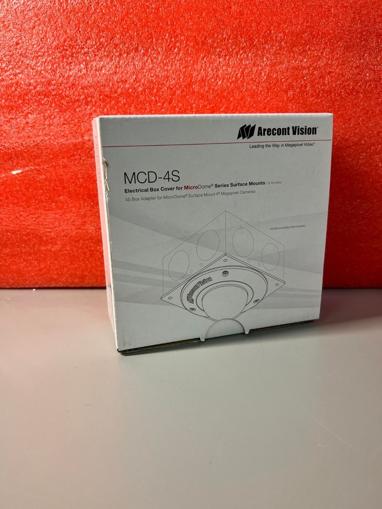 Arecont Vision MCD-4S Electrical Box Cover for MicroDome Series Surface Mounts
