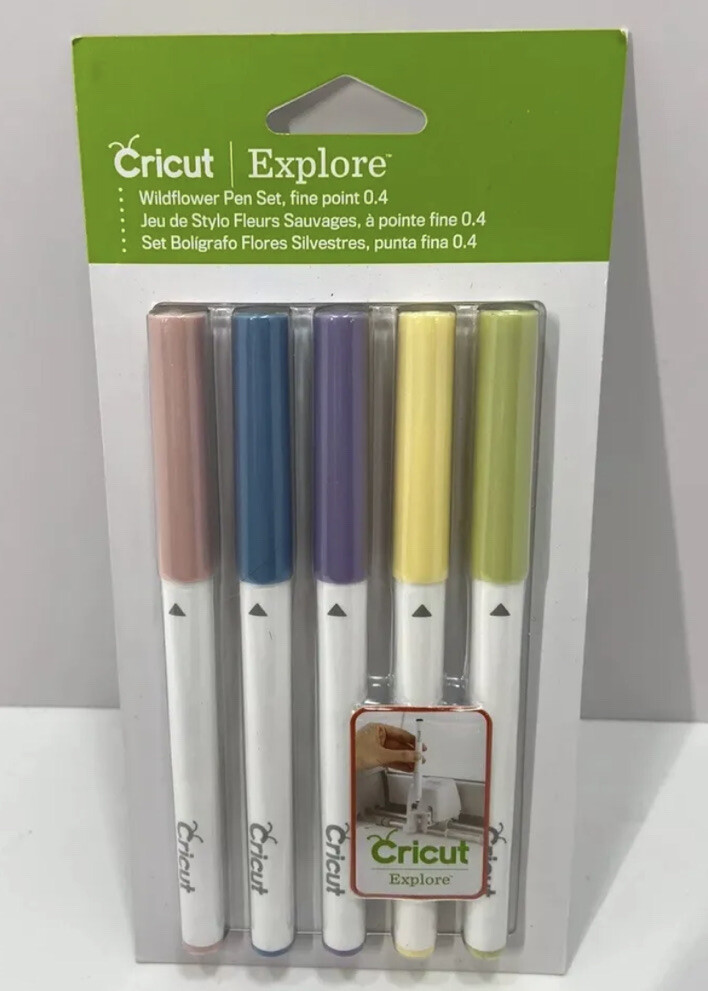 Cricut Multi Pen Set, Wildflower 5 Pcs NEW!