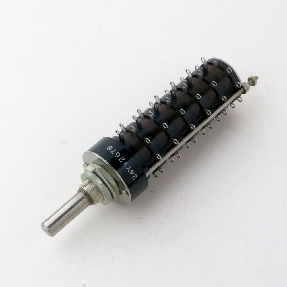 Grayhill 6 pole 9 position rotary switch 24YY2676
