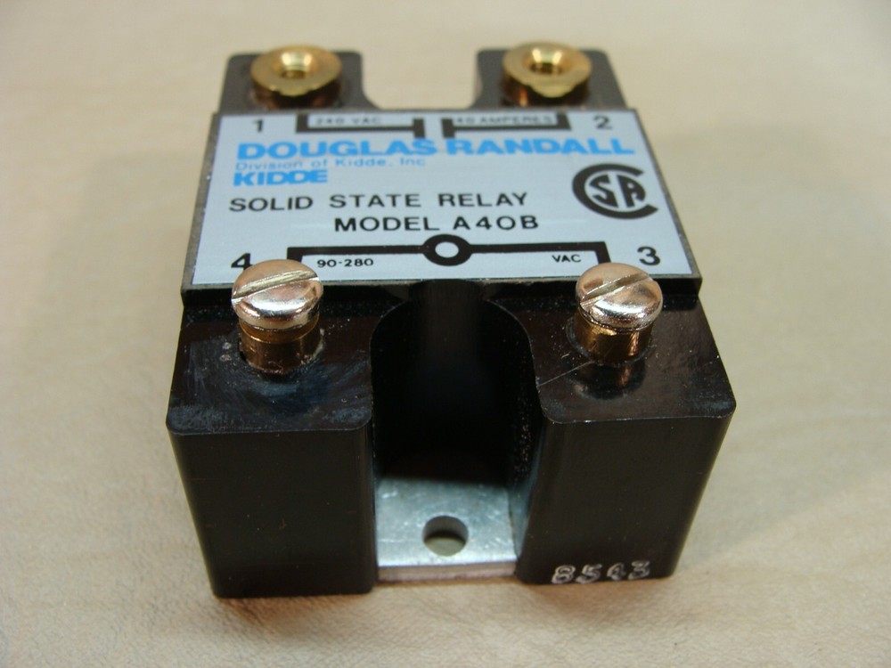 NEW Douglas Randall A40B solid state relay 90-280VAC