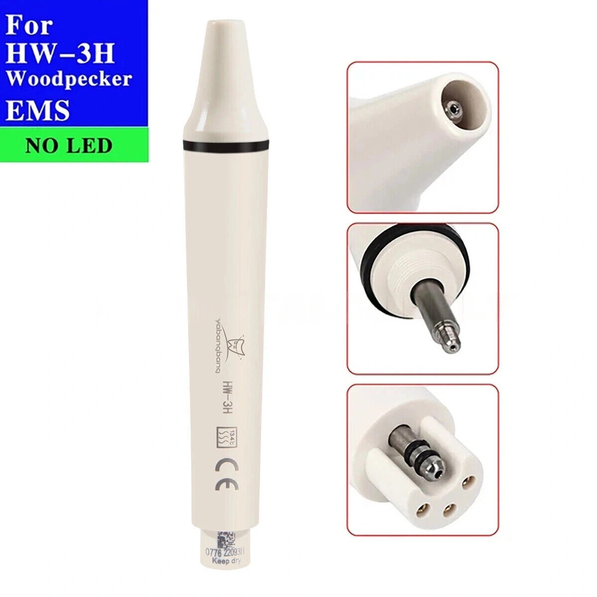 Dental Detachable Ultrasonic Piezo Scaler Handpiece fit EMS Woodpeck HW-3H 135°C