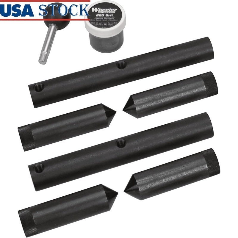 Scope Ring Lapping Tool Kit 1 Inch 30mm Alignment Bars Lapping Compound New