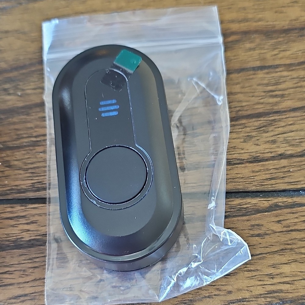 Wireless Black Security Keypad 6 Numbered Buttons 2 Pack