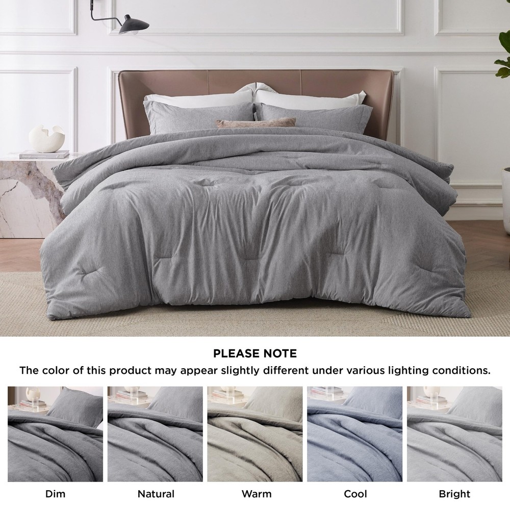 Bedsure King Size Comforter Set - Dark Grey King, 02 -