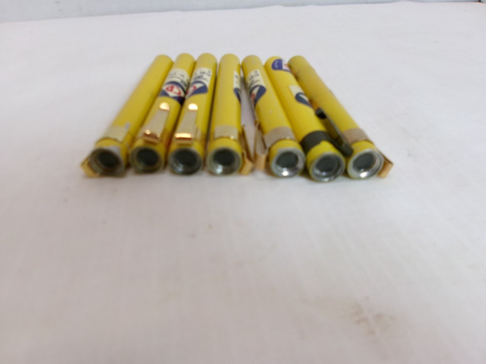 7 vintage Bendix CD-742 Radiological Dosimeters