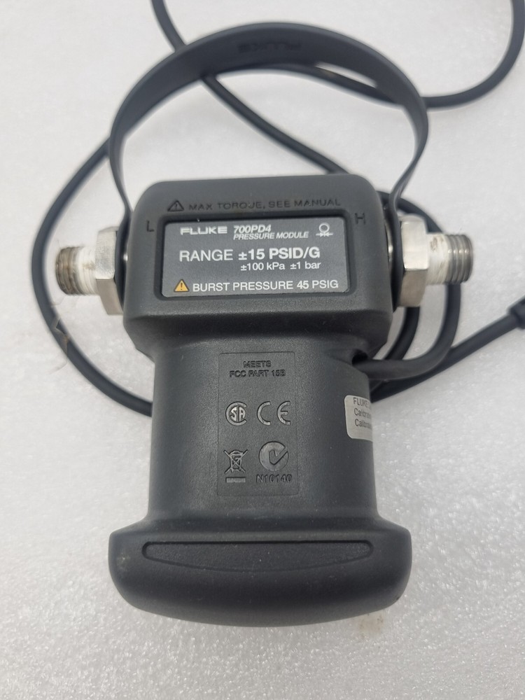 FLUKE 700PD4 PRESSURE MODULE RANGE 15 PSID/G FREE FAST SHIPPING