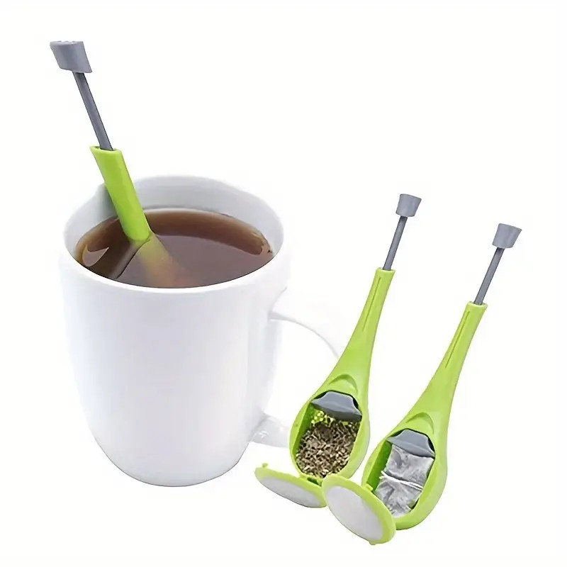Tea Strainer Press Tea Strainer Kitchen Tea Set Accessory Reusable Infuser