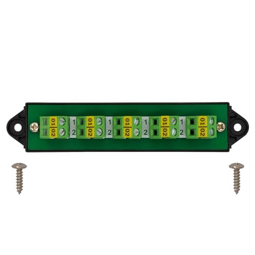 16Amp 300V 2x5 Position Terminal Block Distribution Module. D-1655GP