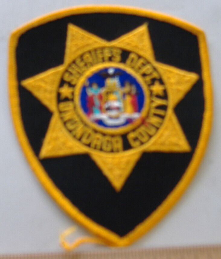 ONONDAGA COUNTY SHERIFF NEW YORK FABRIC PATCH
