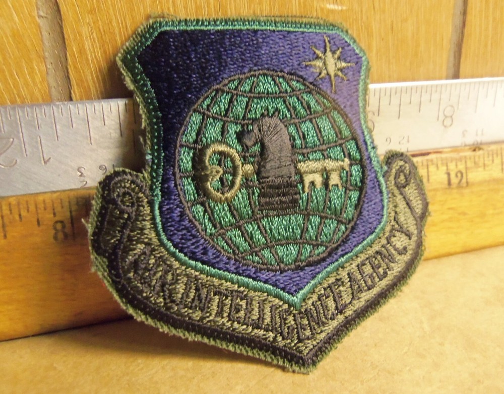 US Air Force – Air Intelligence Agency - Subdued Embroidered Patch 