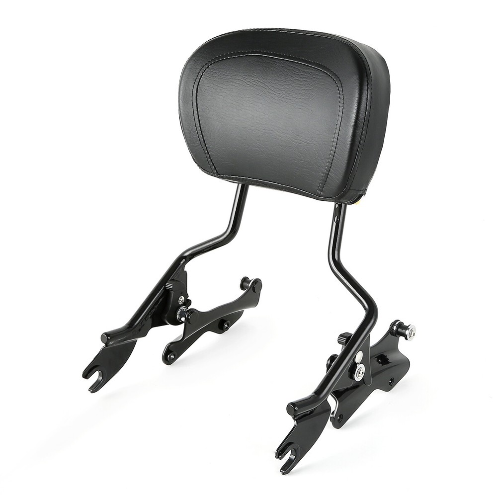Backrest Sissybar W/4 Point Docking Kit For Harley Touring Electra Glide 2014-Up