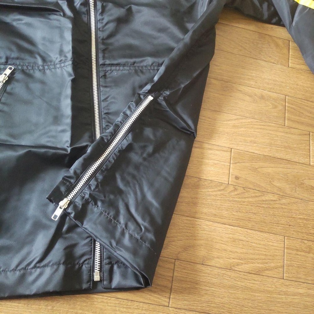 LEMONed hooded jacket hide