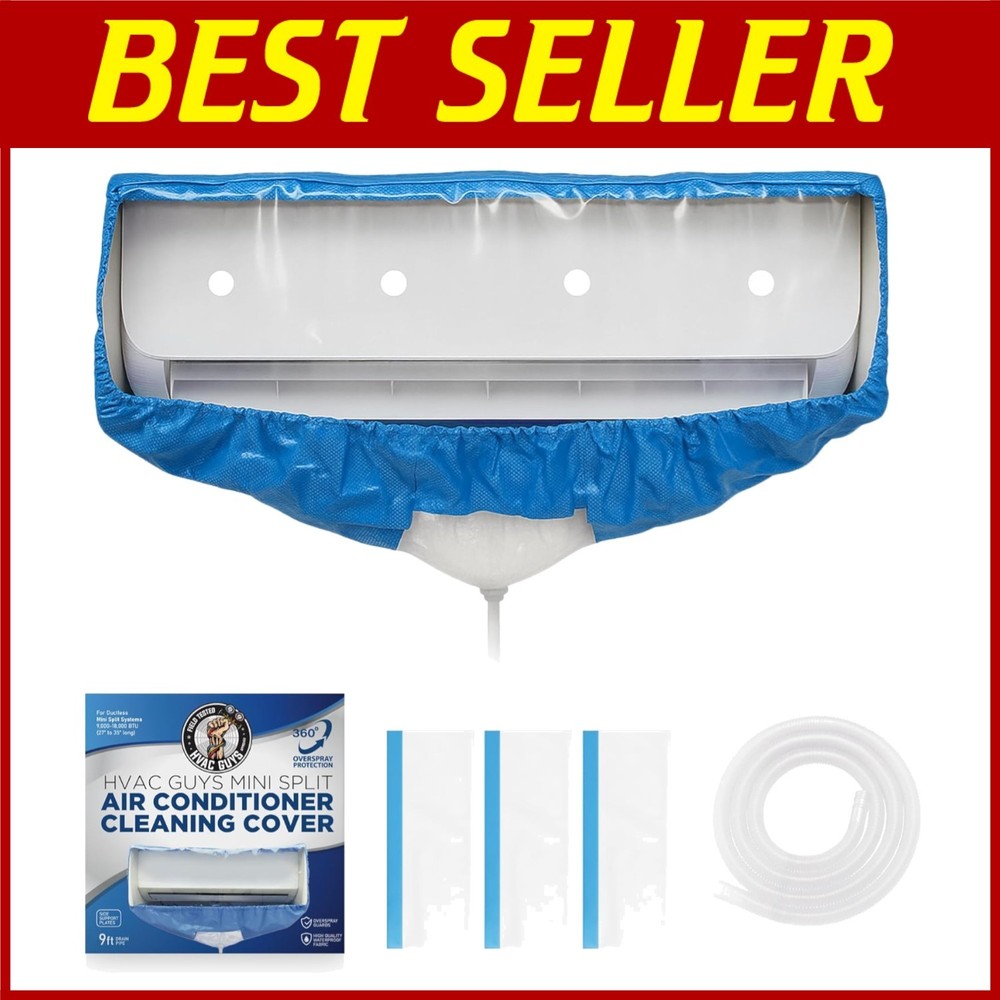 Waterproof Mini Split Cleaning Bag | Easy Install