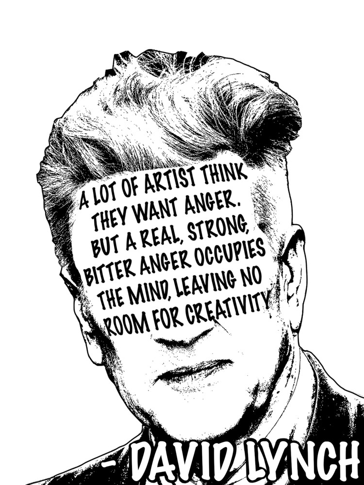 David Lynch Quoted Stickers
