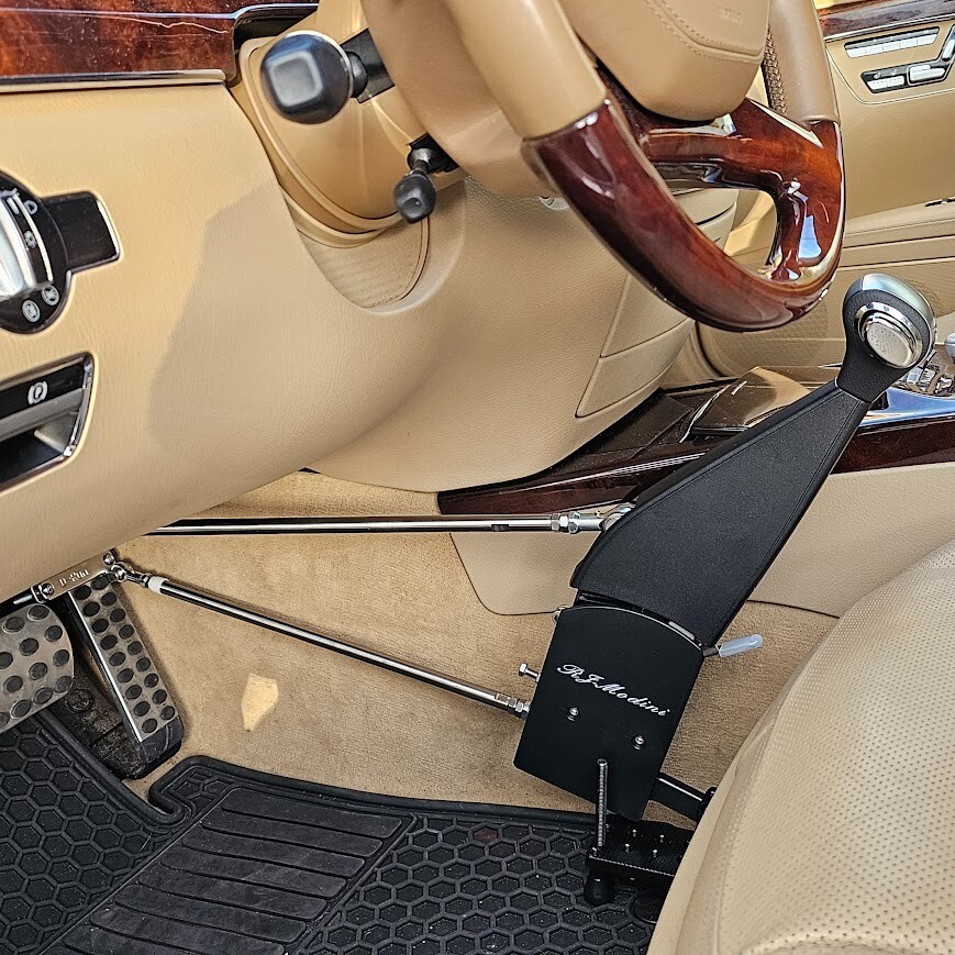 Car hand control A permanent and safe install.For Disabled/Handicap -SCI injured