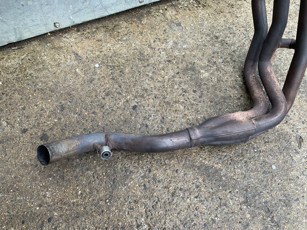 Triumph Sprint ST 955i Stainless Exhaust Headers From A 2000 Model