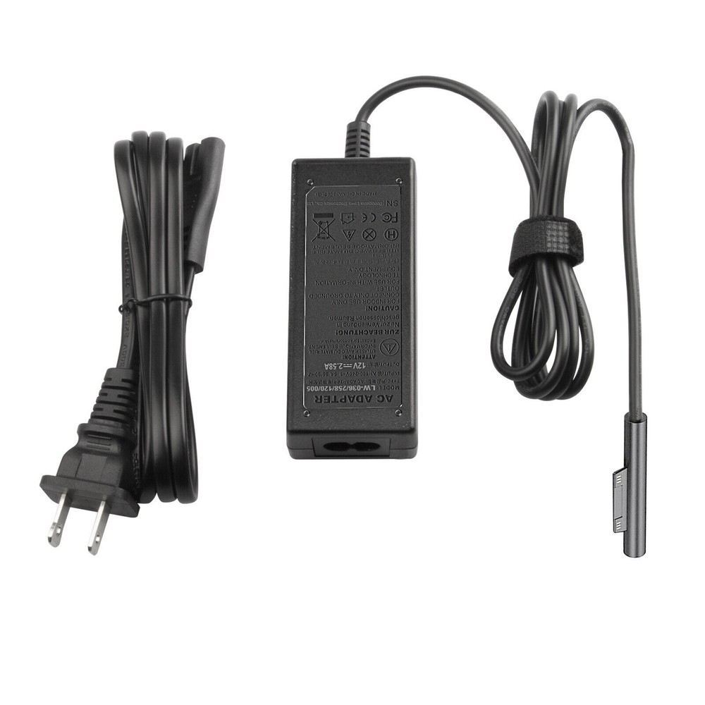 Adapter Power Supply for Microsoft Surface Pro 3 Surface Go Charge Cord with USB