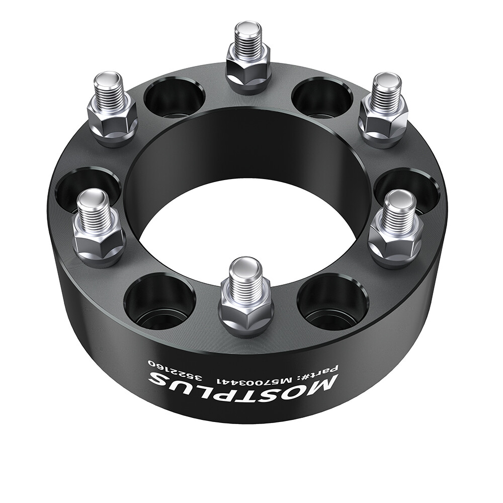 4Pcs 2 inch 6 Lug 6x5.5 Wheel Spacers Adapter For Chevy Silverado Suburban GMC